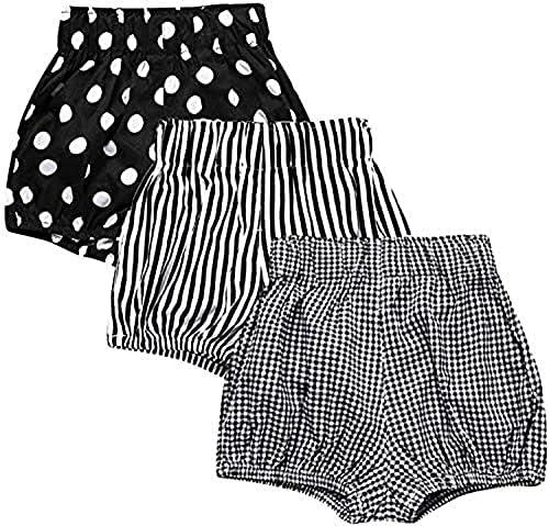 EISHOW Summer Soft Bloomers 0-5Yr Striped Harem