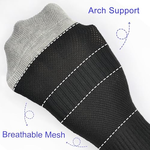 Coziwill Kids Soccer Socks - Non-Slip Breathable Cushioned for Kids