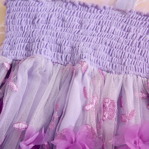ZINTAOZT Princess Butterfly Wing Dress for Toddler Baby Girl