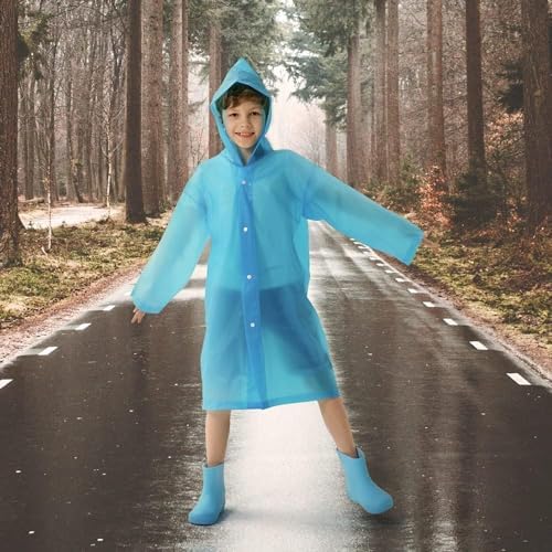 Opret 2-Piece Reusable Rain Coats for Kids