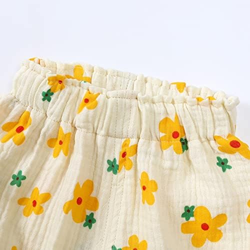 Perfect Cotton Linen Blend Bloomer Shorts for Boys Girls and Toddlers