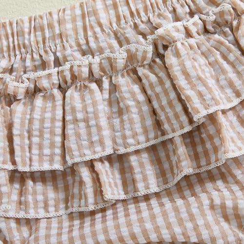 Plaid Gingham Diaper Cover Bloomers for Baby Boy Girl