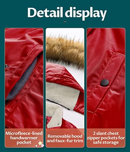 Warm Parka for Girls - winter accessories