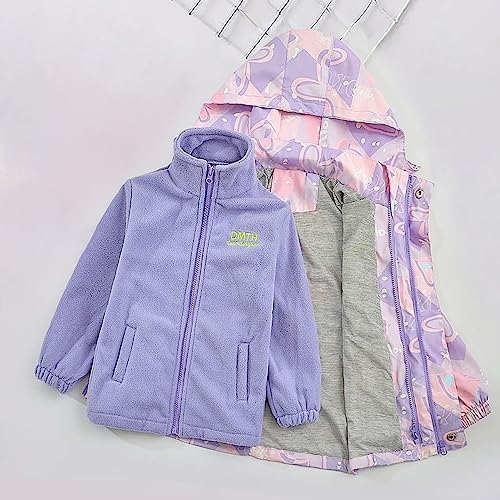 Qfajcp Kids Extra Soft Quilted Rain Coating Present