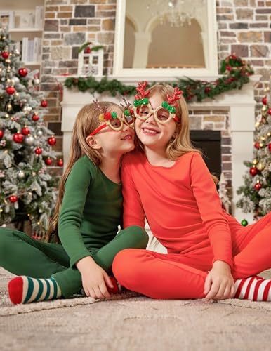 Sleek and Cozy Girls Thermal Underwear Set - Perfect Match for Winter