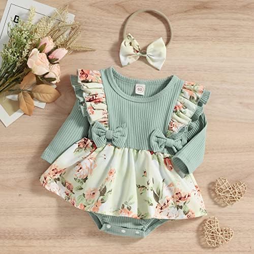 Newborn Baby Girl Romper Dress Cute and Charming