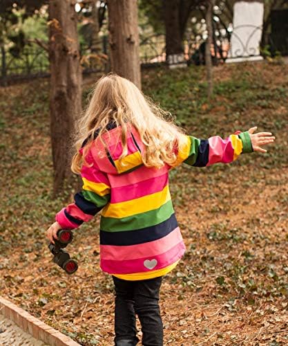 M2C Girls Windbreaker Jacket with Fleece Lining 1