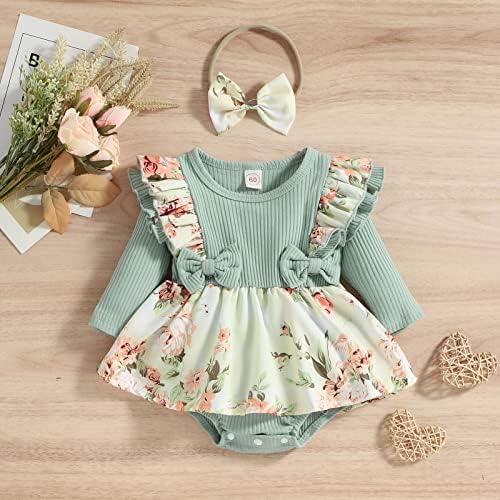 Newborn Baby Girl Romper Dress Cute and Charming