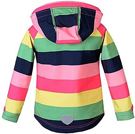 M2C Girls Windbreaker Jacket with Fleece Lining 1