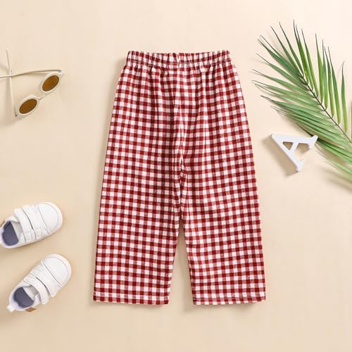 Adorable Gingham Pants for Toddler