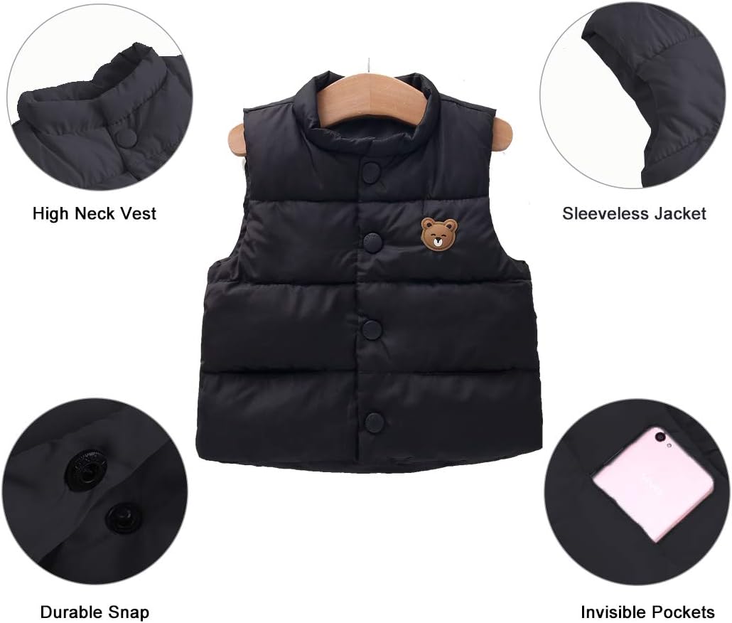 Adorable Winter Vest for Kids