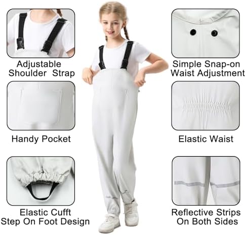 Plus Rain - Kids Unisex Rain Pants for 2-9 Years