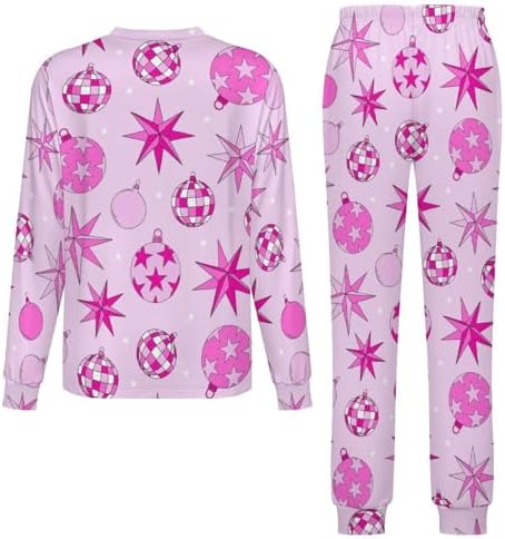 MEIKKO Majestic Pink Thermal Underwear Set Comfortable Base Layer for Kids