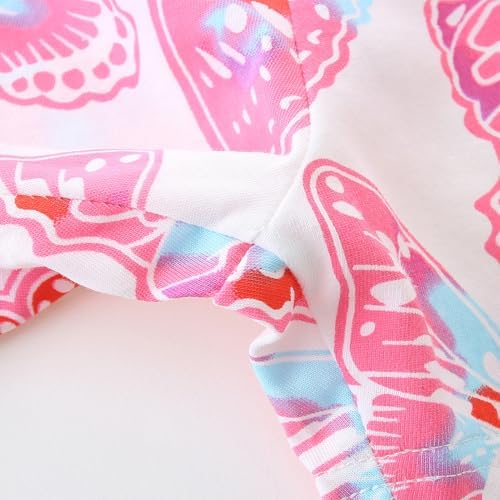 Frogwill Little Girls 2-Piece Playwear Set with Bow and Applique