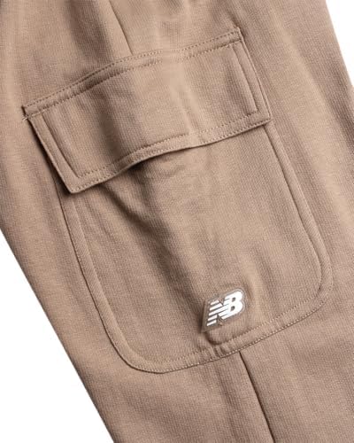 New Balance Girls Performance Fleece Zip Hoodie Cargo Jogger Sweatpants Set