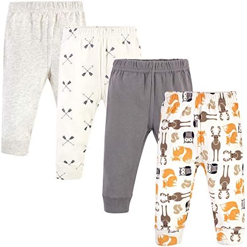 Hudson Baby Baby Girls Cotton Pants and Leggings Soft Premium