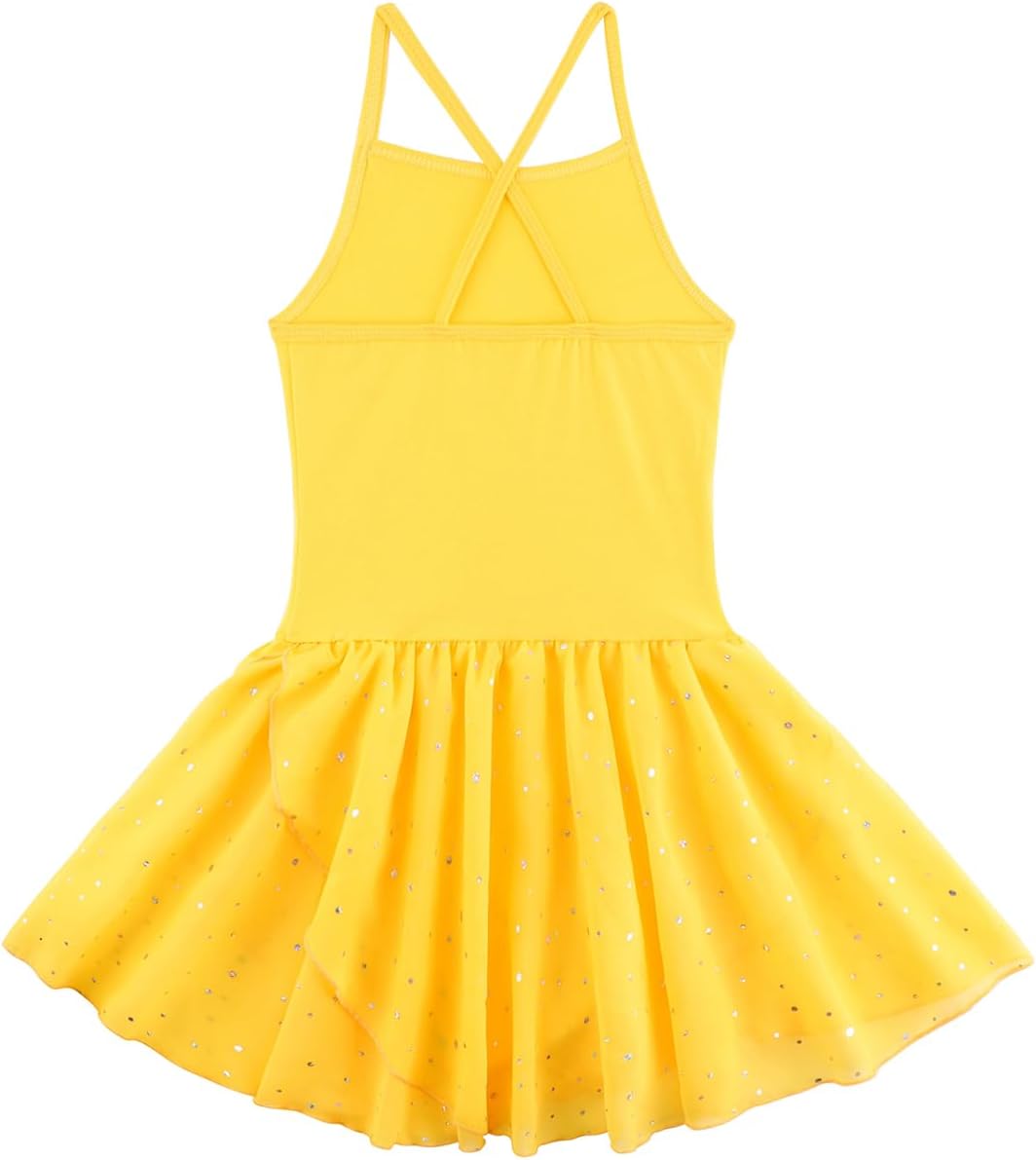Stylish Ballet Leotard Set for Girls - Dance Skirt Camisoleprimitive 2-10 Years