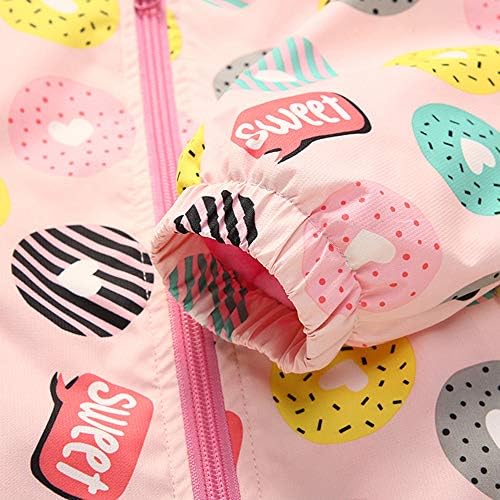 Sowllars Girls Rain Jacket Waterproof Windbreaker