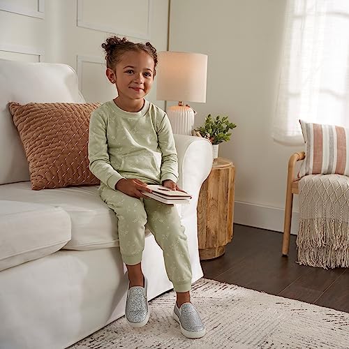 Gerber Baby Girls Toddler Fleece Set Cozy 2-Piece Fleece Sweatshirt Jogger Makesing