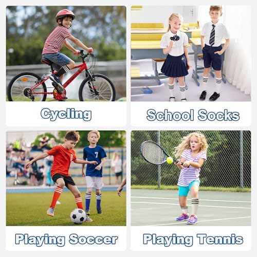 BISOUSOX Soccer Socks Kids Youth