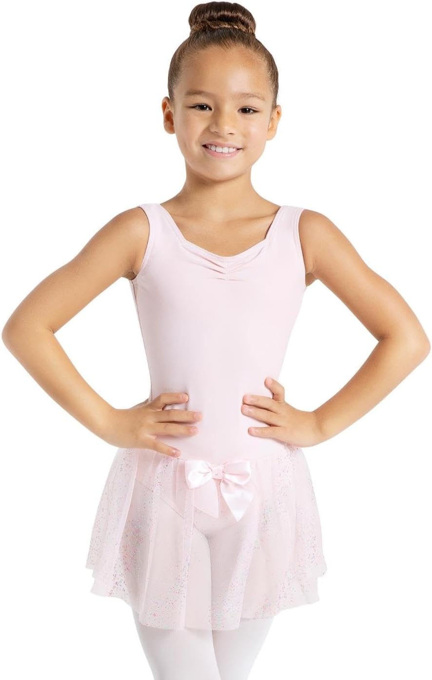 Capezio Glitter Glam Cross-Back Camisole Dress for Girls