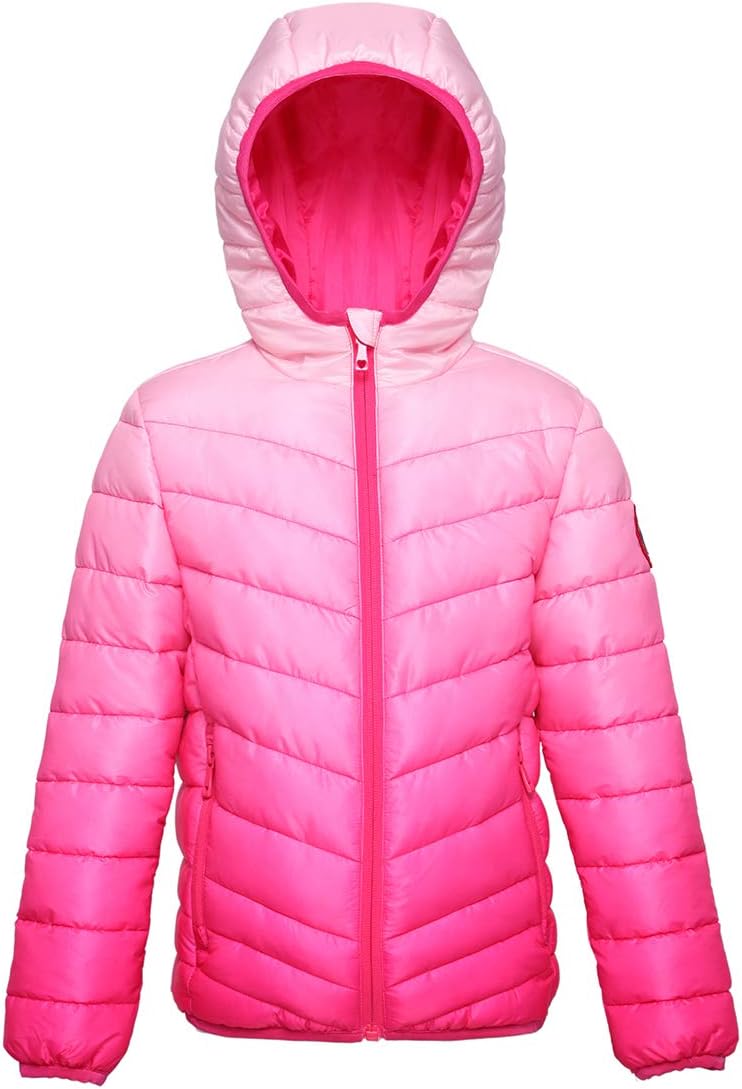 RokkaRolla Reversible Lightweight Puffer Jacket for Girls