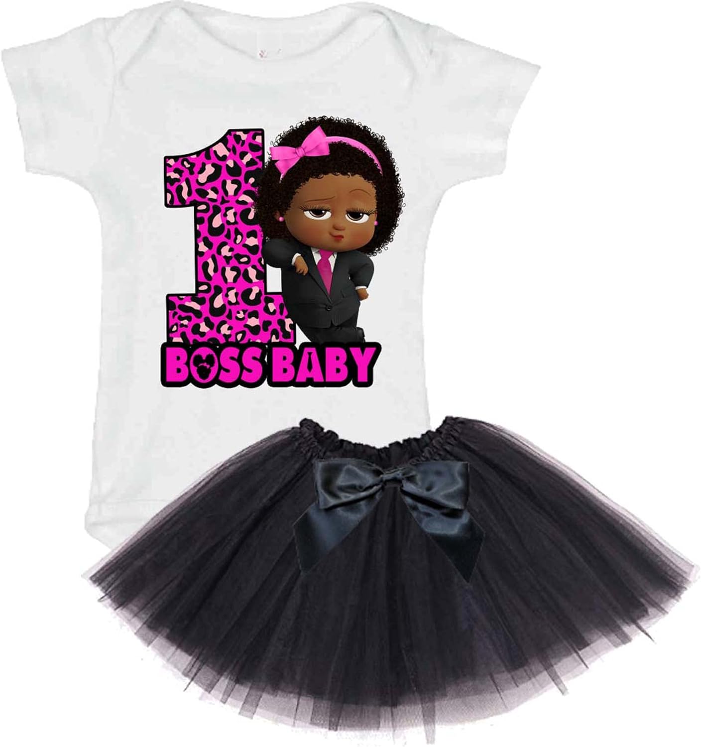 Boss Girl 1st Birthday Tutu Set for Baby Girl