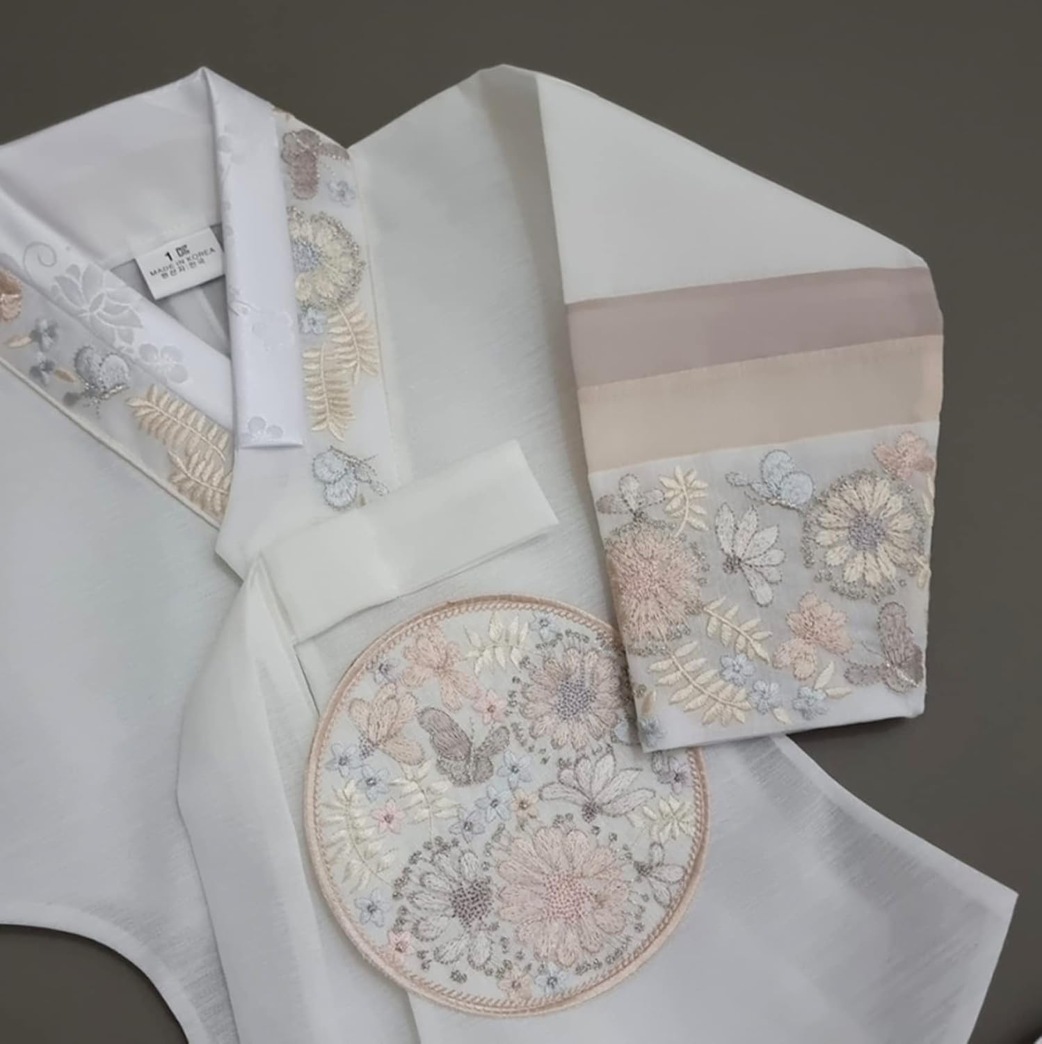 Striped Korean Hanbok for Kids - Modern Traditions