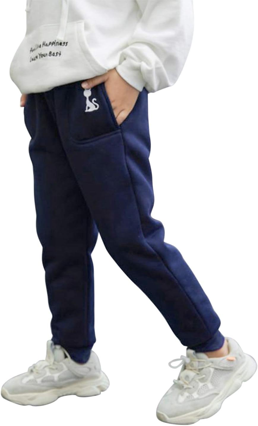 Evelin LEE Winter Fleece-Lined Joggers