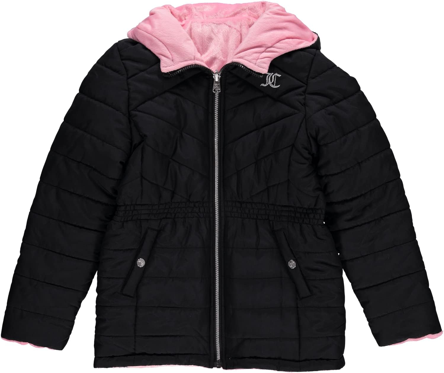 Juicy Couture Reversible girls winter jacket warm and stylish
