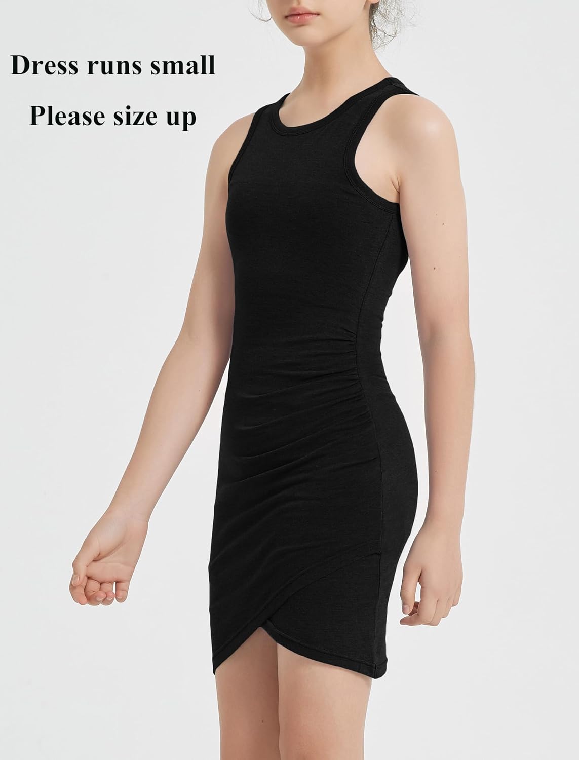 Stylish Ruched Bodycon Dress for Teens