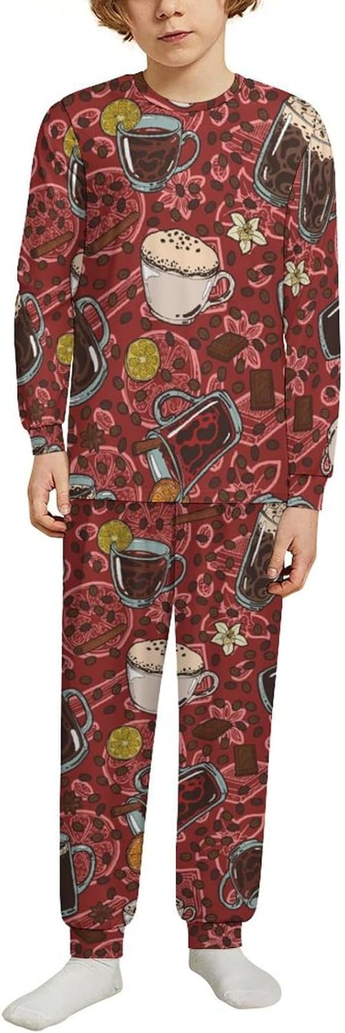 Santa Reindeer Thermal Underwear Set for Kids