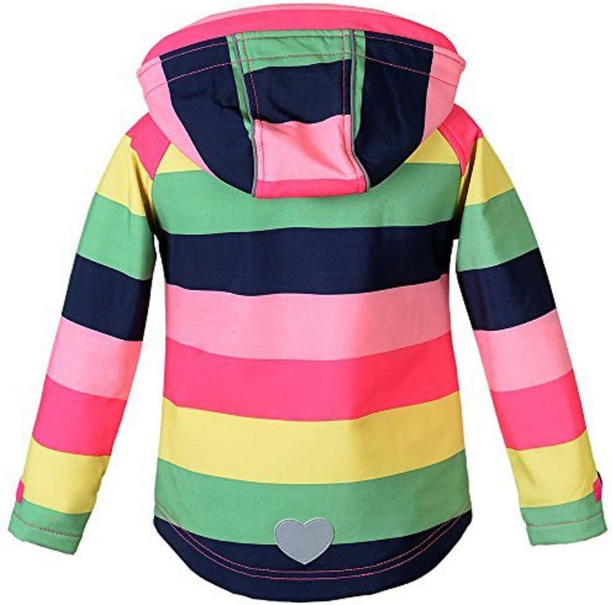 M2C Girls Windbreaker Jacket with Fleece Lining 1