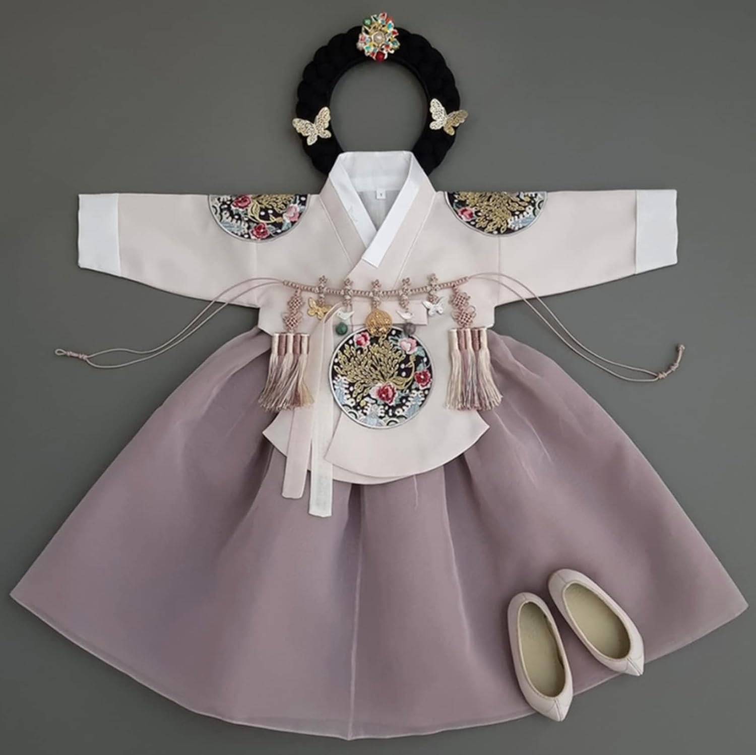OJIN I Korean Baby Girl Hanbok for 100 Days