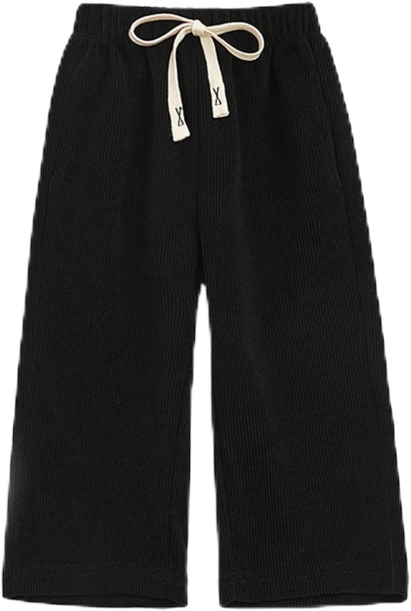 Soft Solid Wide Leg Pants for Kids and Babies