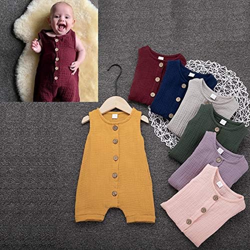Cecobora Infant Newborn Baby Romper Summer Jumpsuit
