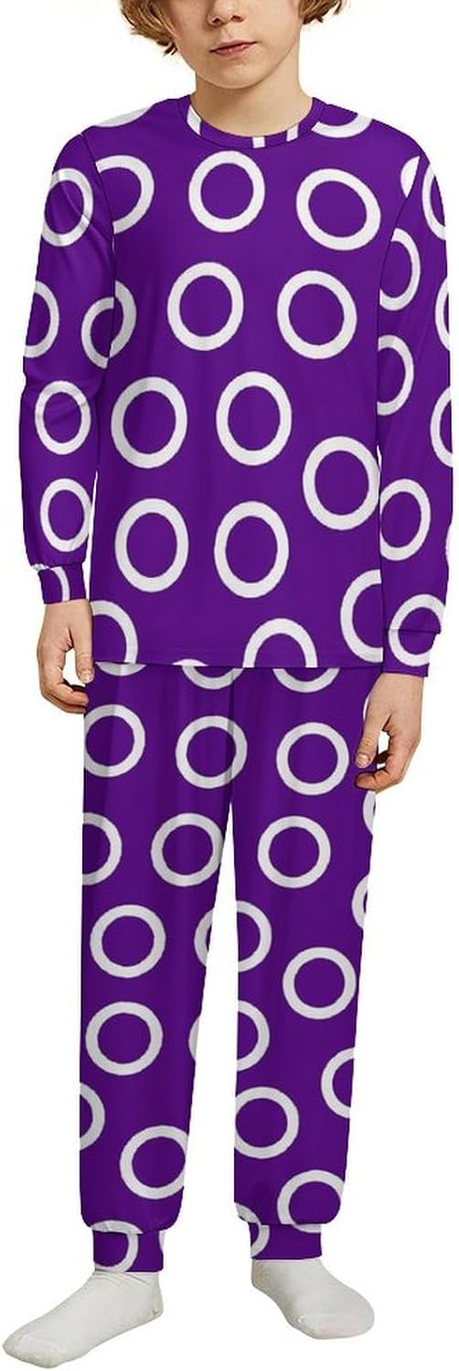 festive Thermal Override Thermal Underwear for Kids