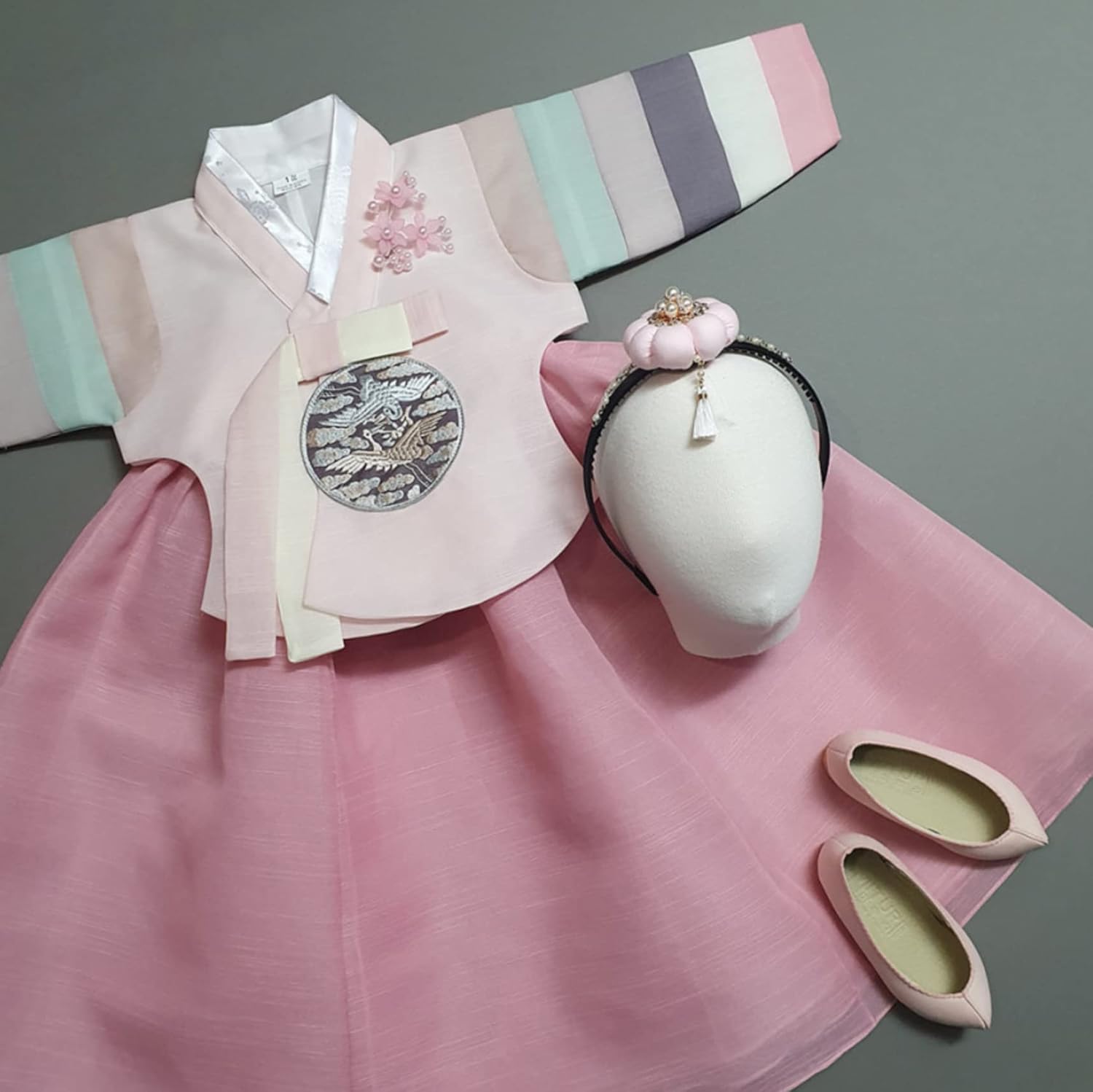 Korean Baby Girl Hanbok Dress Traditional at Heart