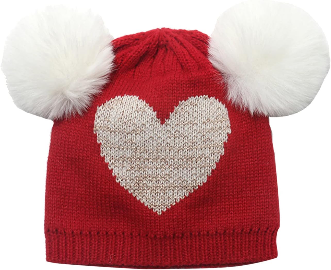 Valentines Day Baby Girl Winter Beanie