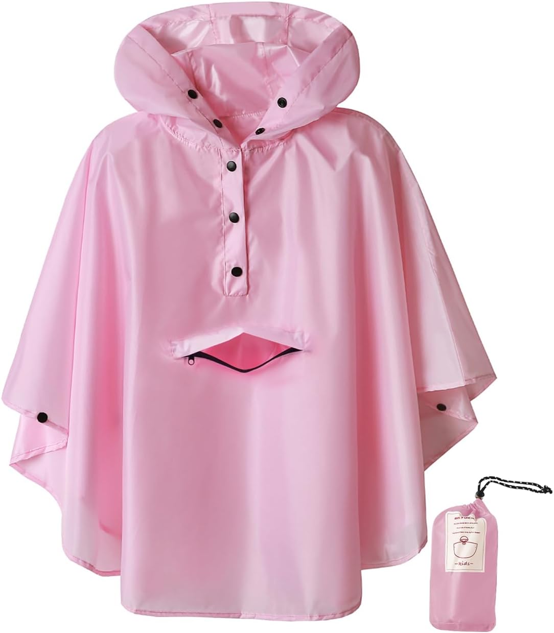 Saphi Rose Lightweight Kids Rain Jacket