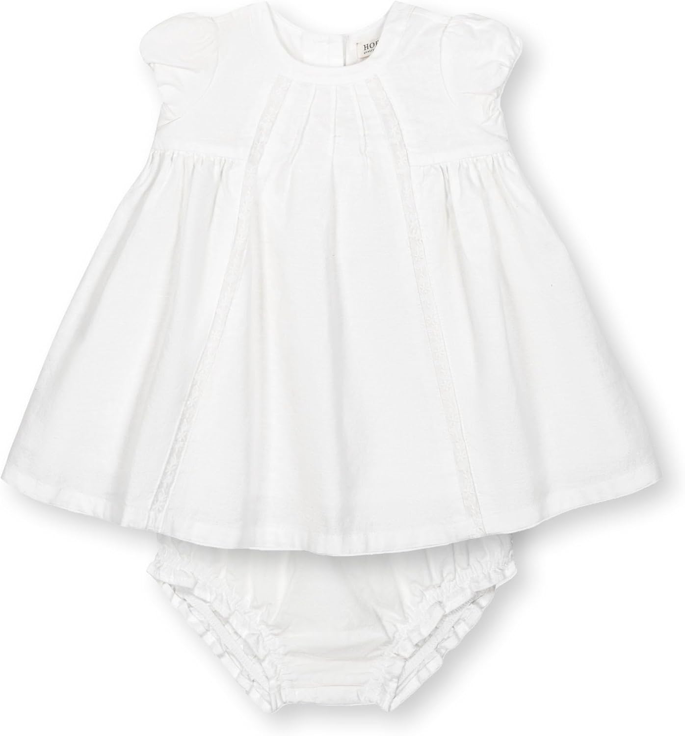 Hope Henry Layette Baby Girl Woven Short Sleeve Dress