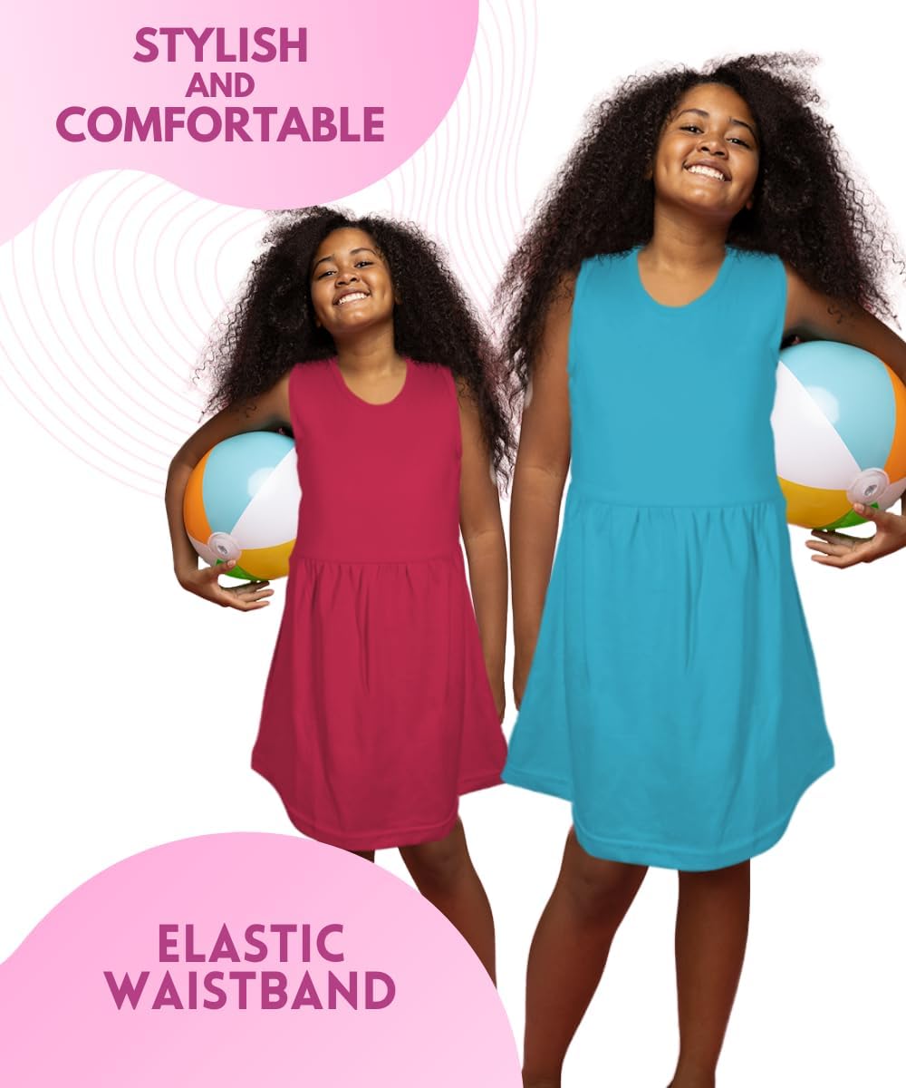 Miss Popular 3-Pack Tank Skater Dress