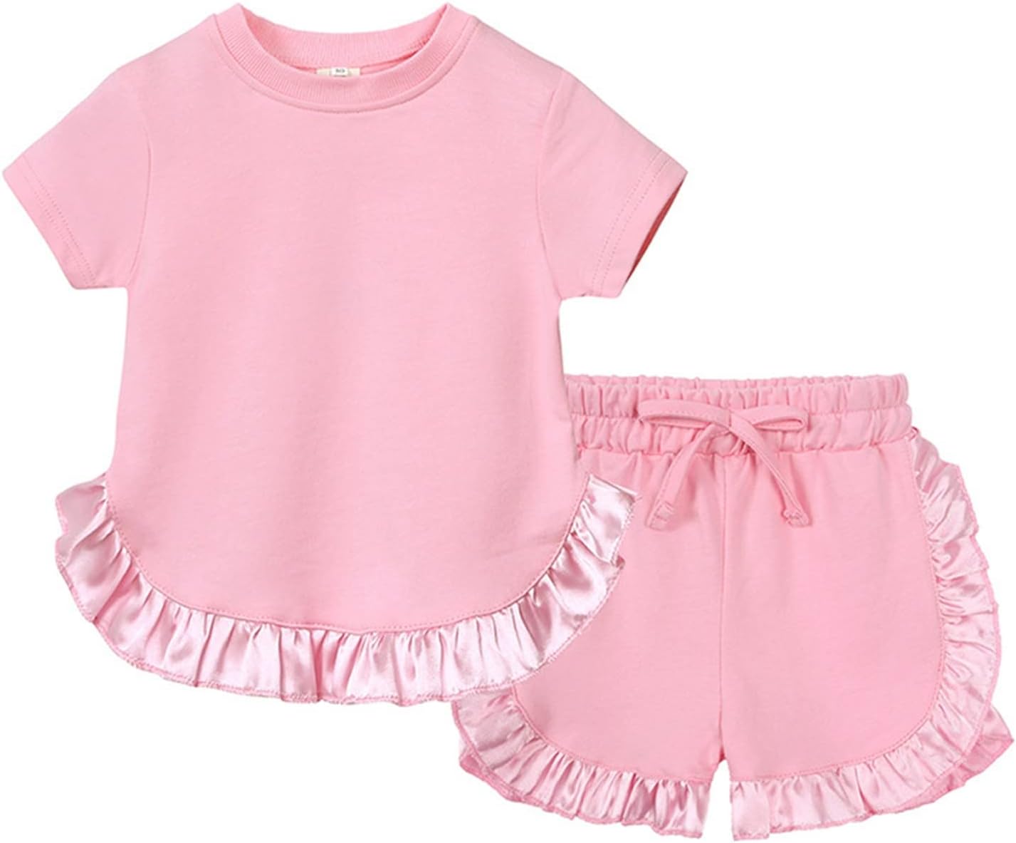 Cotton Ruffle Set for Girls and Babies Light and Breezy Summer Outfit