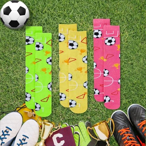 Kids soccer socks breathable soft high