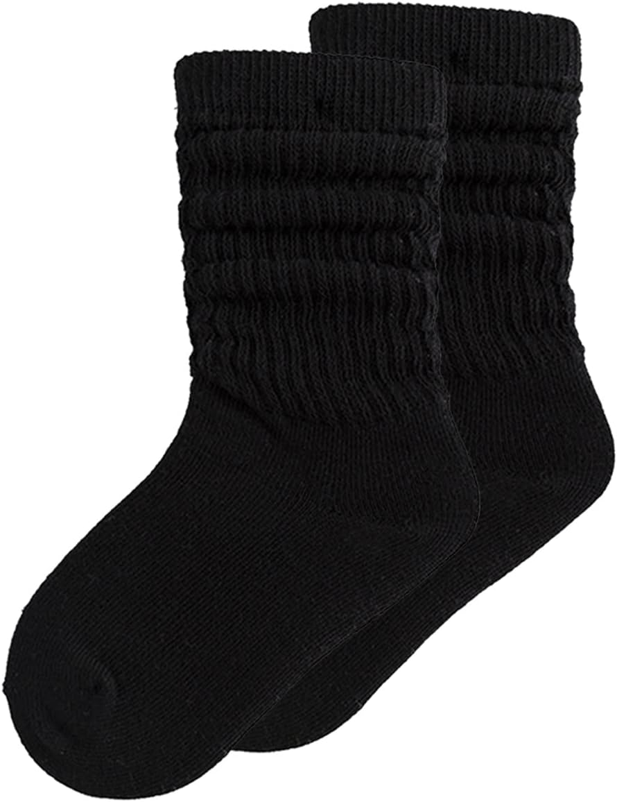 Doovid Toddler Slouch Socks Stretchy and Soft Cotton Perfect for Kids