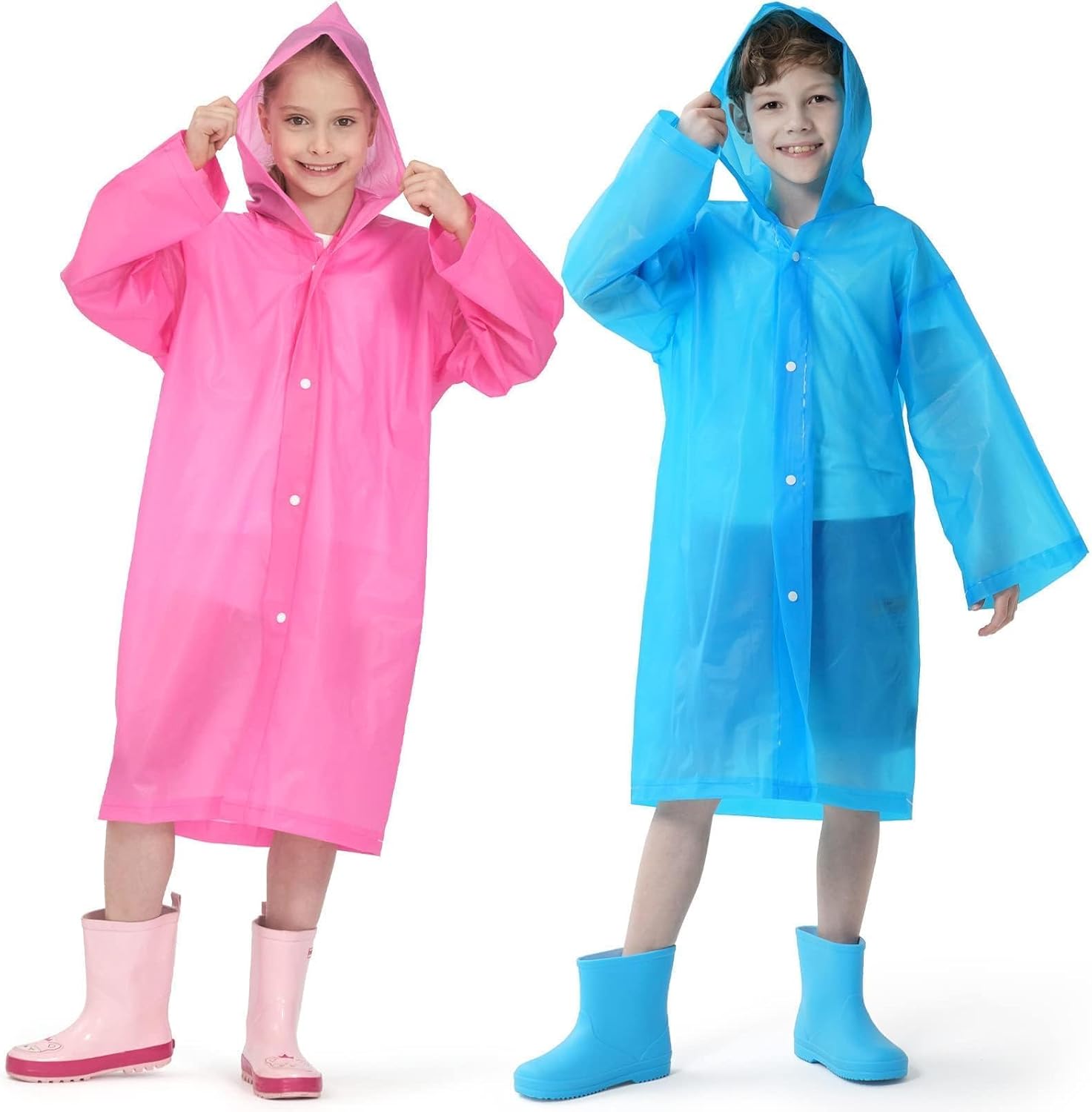 Opret 2-Piece Reusable Rain Coats for Kids