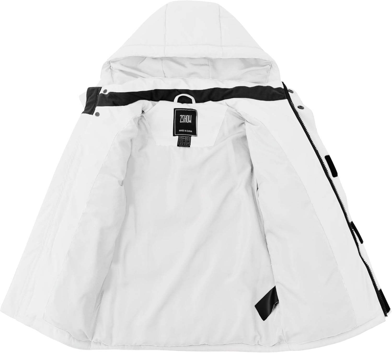 ZShow Girls Winter Coats Waterproof Hooded Puffer Jacket