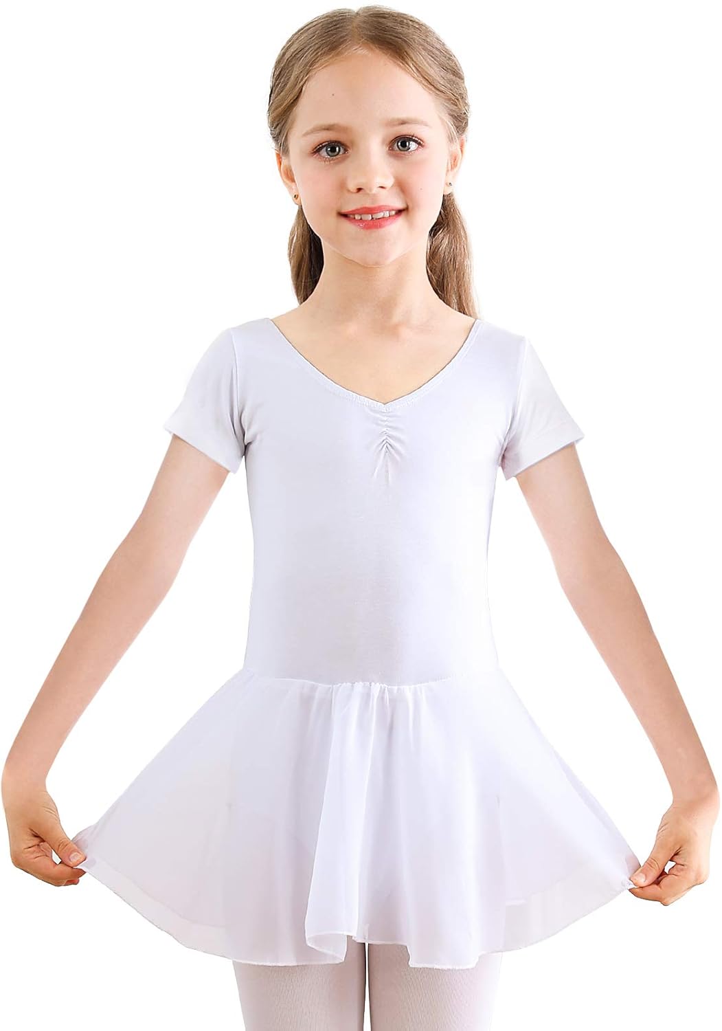Bezieoner Kids Ballet Dance Costumes for Girls Perfect Leotards Skirts