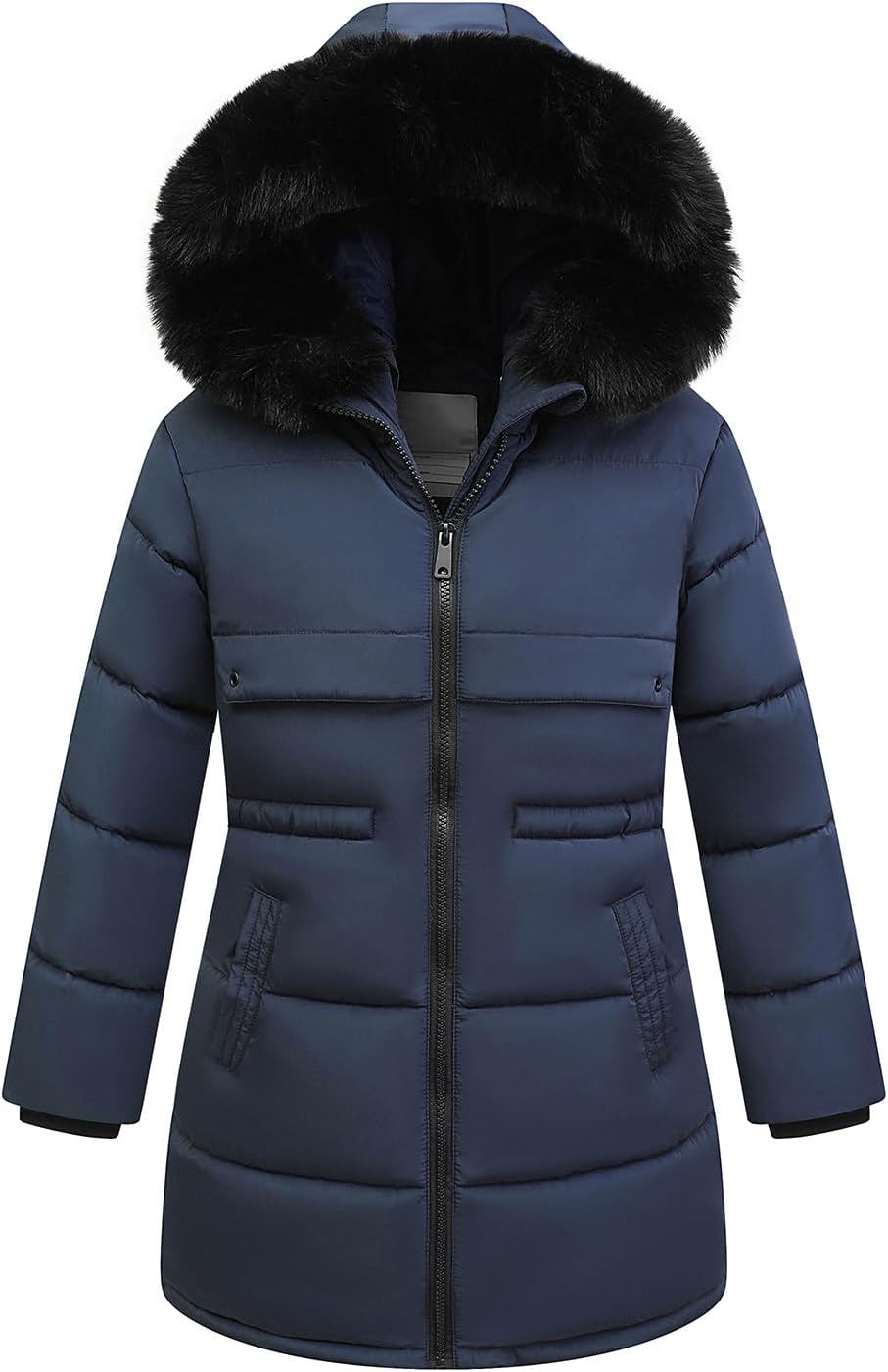 Girls winter long coat parka Waterproof girls winter coat kids jacket