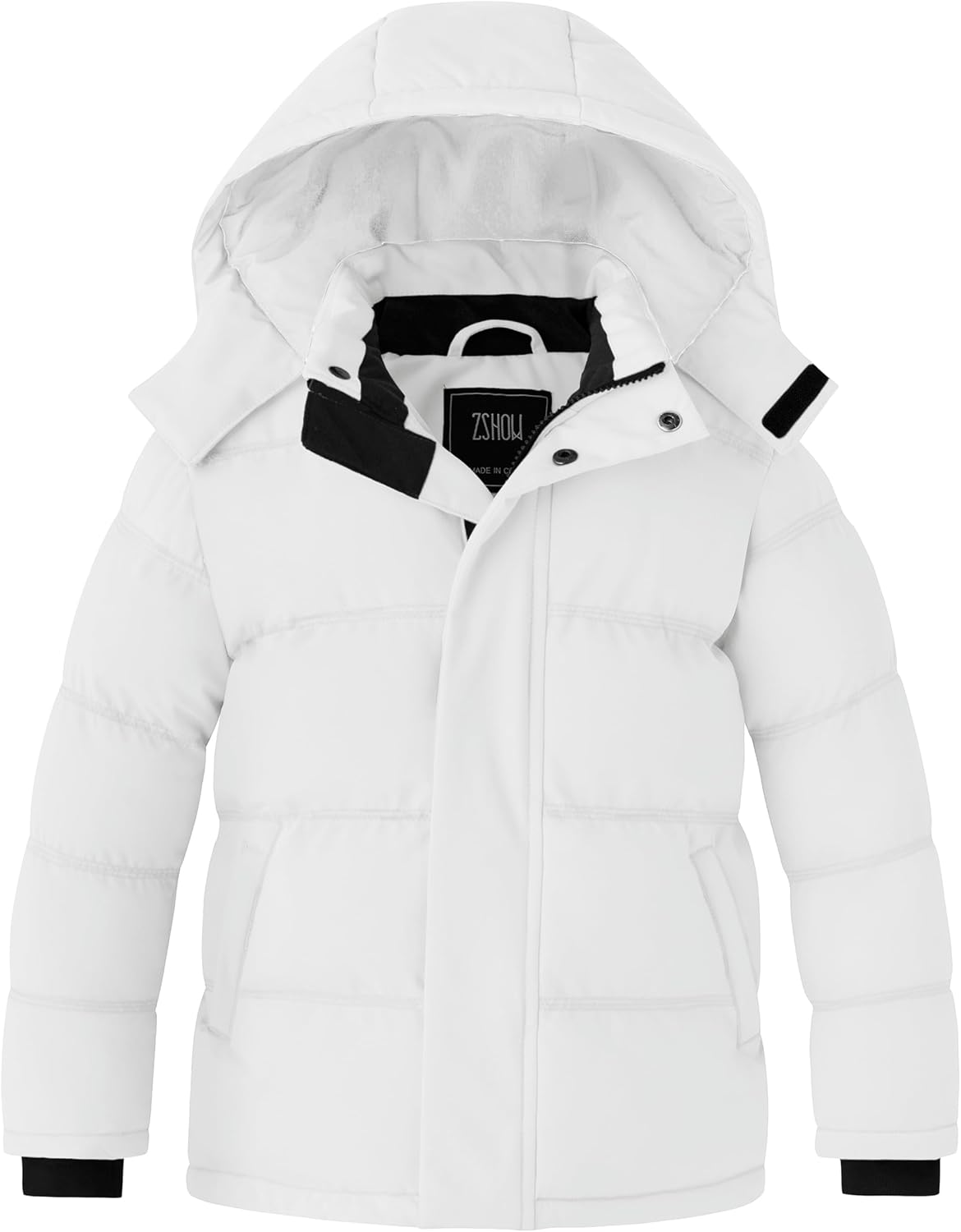 ZShow Girls Winter Coats Waterproof Hooded Puffer Jacket